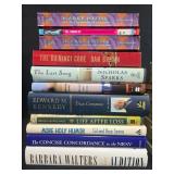 Large Collection of Fiction and Nonfiction Books Including Harry Potter, Self-Help, and Biographies