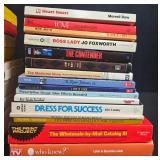 Large Mixed Lot of Paperback Books Including Fiction, Nonfiction, and Reference