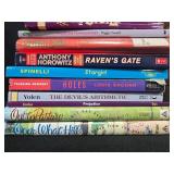 Large Mixed Lot of Paperback Books Including Fiction, Nonfiction, and Reference