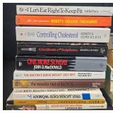 Large Mixed Lot of Paperback Books Including Fiction, Nonfiction, and Reference