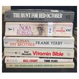 Large Mixed Lot of Paperback Books Including Fiction, Nonfiction, and Reference