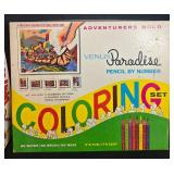 Collection of Vintage Board Games and Puzzle Sets - contents unverified