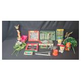 Vintage Christmas Holiday Decor and Lighting Collection