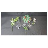 Vintage Christmas Holiday Decor and Lighting Collection