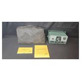 Heathkit Single Bander SSB Transceiver with Manuals and Dust Cover