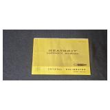 Heathkit Single Bander SSB Transceiver with Manuals and Dust Cover