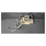 Collection: Coleman 5000 BTU Heater, Sears Craftsman 3 Inch Belt Sander, Boots, Speaker Foam Inserts, and Electronics