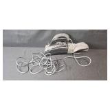 Collection: Coleman 5000 BTU Heater, Sears Craftsman 3 Inch Belt Sander, Boots, Speaker Foam Inserts, and Electronics