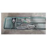 Garden Tool and Glove Lot with Echo Valley Gazing Globe and Accessories