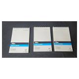 Assorted Office Supplies Lot: Storage Bins, Notebooks, Markers, Calculator, Desk Organizer