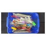 Large Lot of School Supplies and Office Tools with Bilsom Warrior Ear Muffs