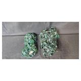 Large Set of Assorted Holiday String Lights with Storage Tote and Spare Bulbs