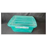 Large Set of Assorted Holiday String Lights with Storage Tote and Spare Bulbs