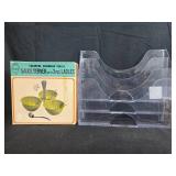 Assorted Kitchenware and Office Supplies Lot with Glassware, Organizers, and Accessories