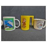 Collection of Assorted Vintage and Souvenir Mugs