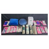 Large Lot of Vintage Hosiery, Rug Grips, SoClean CPAP Cleaner (untested), Kenwood Dip Meter, and ARRL Handbook