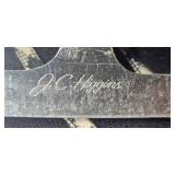 Mixed Lot: J.C. Higgins Ice Skates, Car Care Kit, Drop Cloths, Shredder, and Cleaning Supplies