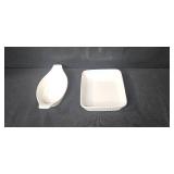 Kitchenware and Home Decor Lot with Placemats, Ceramic Bakeware, Mugs, and Accessories