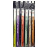 Large Collection of Jazz and Soul CDs in Oak Storage Drawers