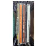 Large Collection of Jazz and Soul CDs in Oak Storage Drawers