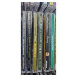 Large Collection of Jazz and Soul CDs in Oak Storage Drawers