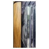 Large Collection of Jazz and Soul CDs in Oak Storage Drawers