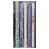 Large Collection of Jazz and Soul CDs in Oak Storage Drawers