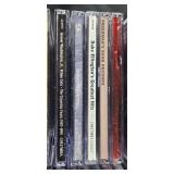 Large Collection of Jazz and Soul CDs in Oak Storage Drawers