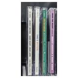 Large Collection of Jazz and Soul CDs in Oak Storage Drawers