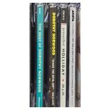 Large Collection of Jazz and Soul CDs in Oak Storage Drawers