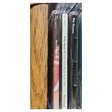 Large Collection of Jazz and Soul CDs in Oak Storage Drawers