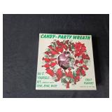 Holiday Decor Group with Star Wreaths, Candy-Party Wreath Kit, and Rainbow Strap
