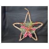 Holiday Decor Group with Star Wreaths, Candy-Party Wreath Kit, and Rainbow Strap