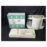 Kenmore Quiet Comfort Humidifier with 6-Cube Wire Storage and Shelf Set