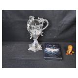 Movie Memorabilia Lot: Harry Potter Triwizard Light Up LED Lamp, Dark Knight Trilogy DVD, 2005 Burger King Star Wars Toy