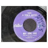 Collection of Vintage 45 RPM Vinyl Records - Motown, Beach Boys, Soul & More - in case records have no covers