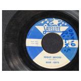 Collection of Vintage 45 RPM Vinyl Records - Motown, Beach Boys, Soul & More - in case records have no covers