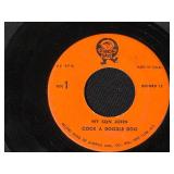 Collection of Vintage 45 RPM Vinyl Records - Motown, Beach Boys, Soul & More - in case records have no covers