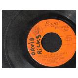 Collection of Vintage 45 RPM Vinyl Records - Motown, Beach Boys, Soul & More - in case records have no covers