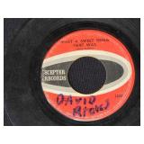 Collection of Vintage 45 RPM Vinyl Records - Motown, Beach Boys, Soul & More - in case records have no covers