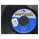 Collection of Vintage 45 RPM Vinyl Records - Motown, Beach Boys, Soul & More - in case records have no covers