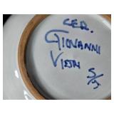 Ceramic Kitchenware Collection Hand Painted by Giovanni Vietri Italy