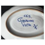 Ceramic Kitchenware Collection Hand Painted by Giovanni Vietri Italy