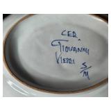 Ceramic Kitchenware Collection Hand Painted by Giovanni Vietri Italy