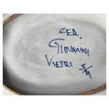 Ceramic Kitchenware Collection Hand Painted by Giovanni Vietri Italy