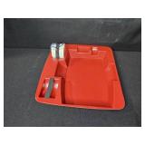 SCM M.C.R. 890 Electric Adding Machine with Accessories and Vintage Cases