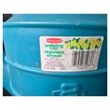 Assorted Garden Watering Cans, Flower Pots, Baskets, and Garden Stand