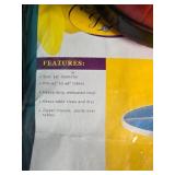 Household Miscellaneous Lot with Foot Spa, Table Cover, Wheels, and More