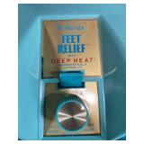 Household Miscellaneous Lot with Foot Spa, Table Cover, Wheels, and More