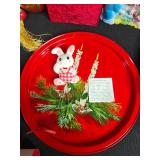 Vintage Holiday and Seasonal Decor Collection with Textiles and Lights